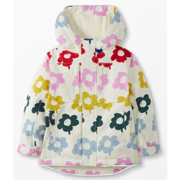 Hanna Andersson Print Recycled Snow Jacket – Girls Size 10 - Picture 1 of 8